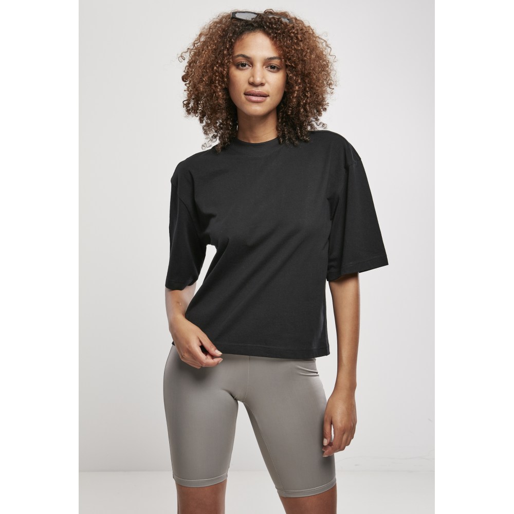 Urban Classics - Organic Oversized Damen TShirt - Schwarz